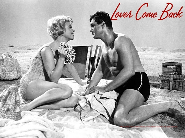 Doris Day and Rock Hudson in Lover Come Back