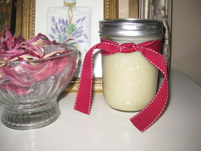 Homemade Beeswax Body Butter