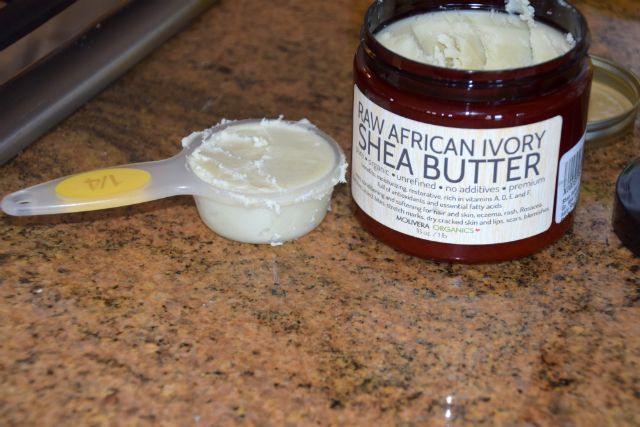 shea butter for Homemade body butter with beeswax and shea butter