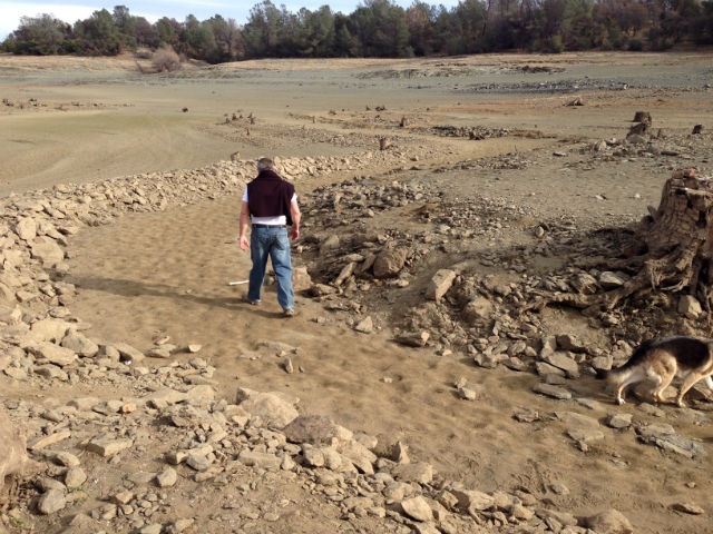 Folsom Lake drought, 2014