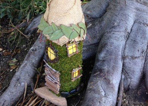 Fairy Houses for kids to make