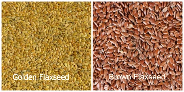 Golden flaxseed vs brown flaxseed