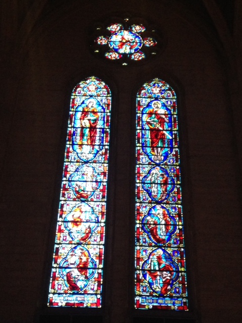 stained glass, Grace Cathedral
