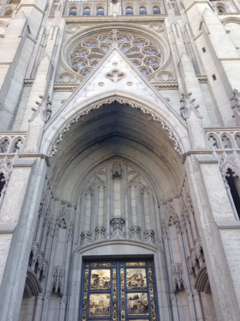 Grace Cathedral door