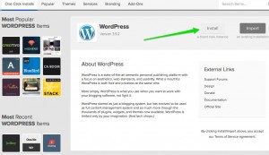 how to install wordpress