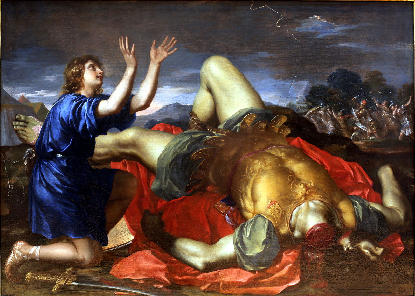 David_thanking_God_after_the_death_of_Goliath-Italian_anon-MBA_Lyon_1700