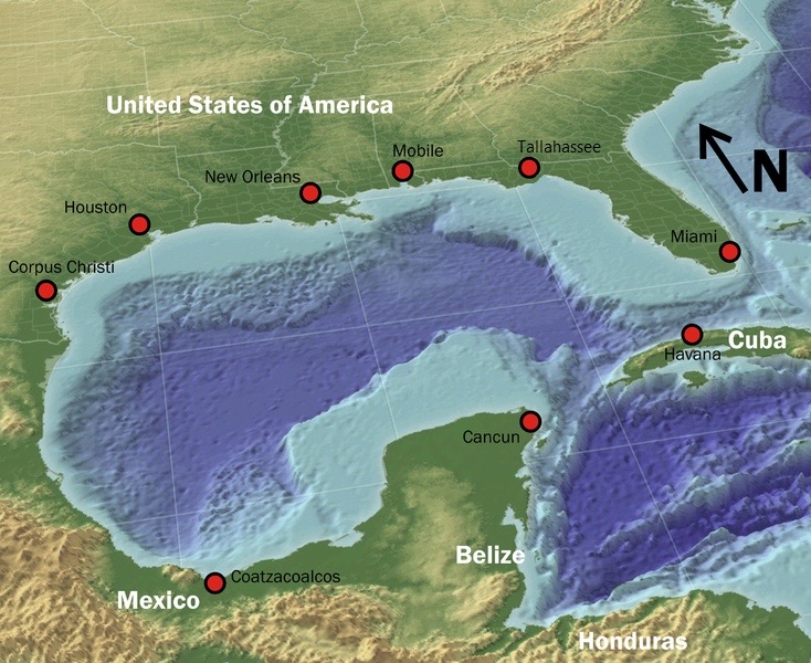 the gulf of mexico and the city of enoch