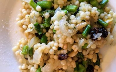 Israeli Couscous and Asparagus