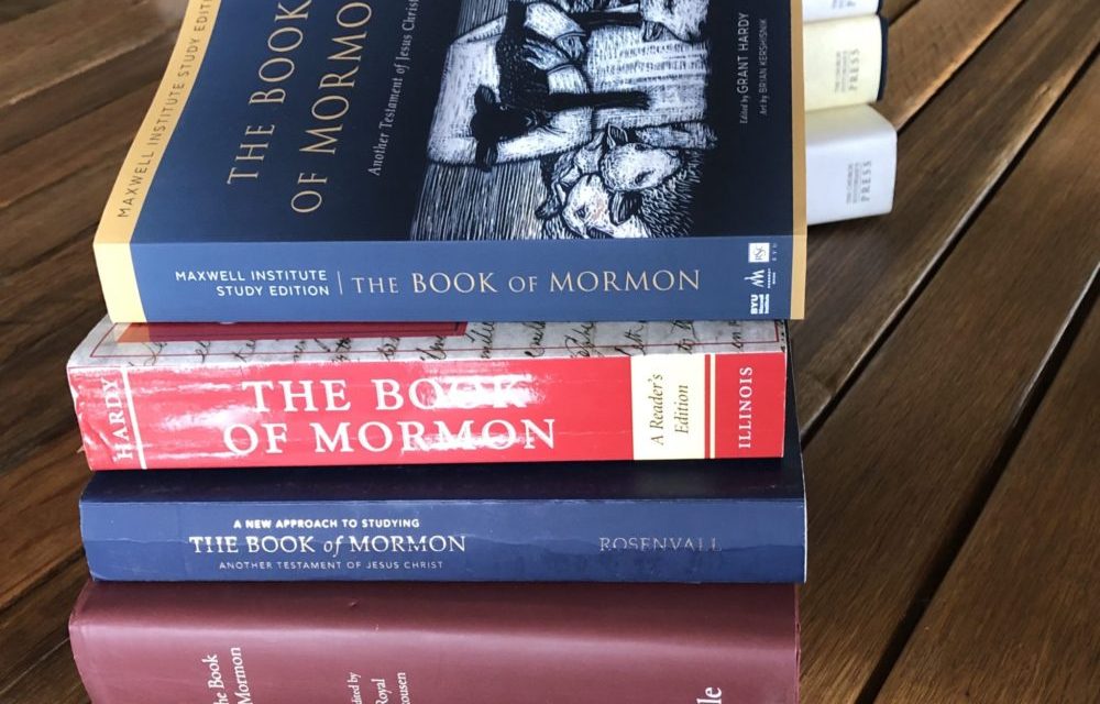 Book of Mormon editions I like to read